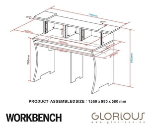 Glorious Workbench Black Thomann United States