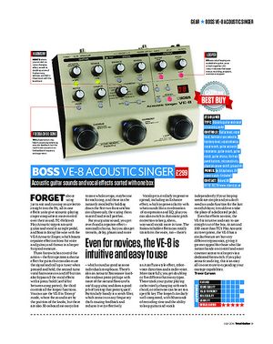 BOSS VE-8 Acoustic Singer