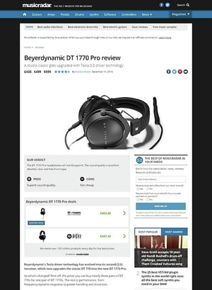 Beyerdynamic DT 1770 Pro