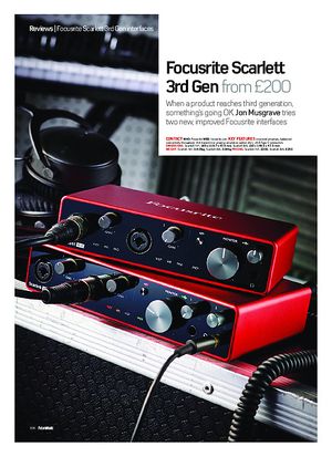 Focusrite Scarlett 3rd Gen