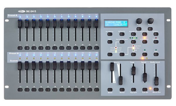 showtec lighting desk