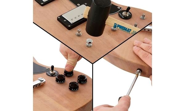 Harley Benton Electric Guitar Kit DC Style