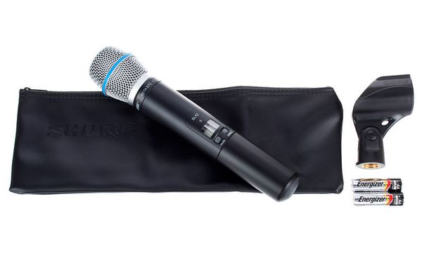 Shure SLX 2 Beta 87C S10 – Thomann Norway Shure SLX 2 Beta 87C S10 – Thomann Norway