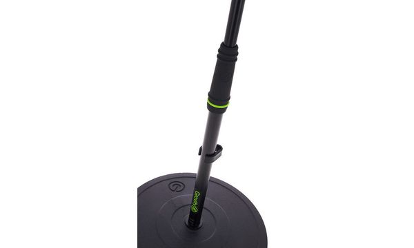 Gravity MS 2222 B Microphone Stand – Thomann Norway Gravity MS 2222 B short microphone stand with round base