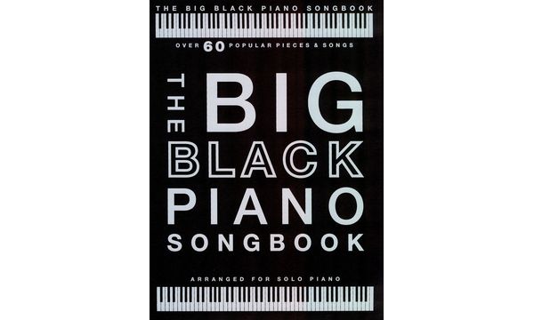 Wise Publications The Big Black Piano Songbook - 