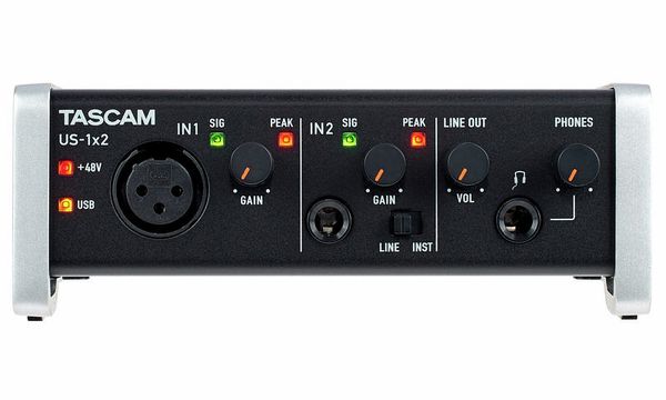 Внешняя звуковая карта tascam series 102i