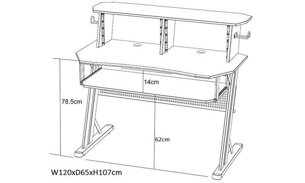 Millenium Sd 120 B Studiodesk Thomann United States