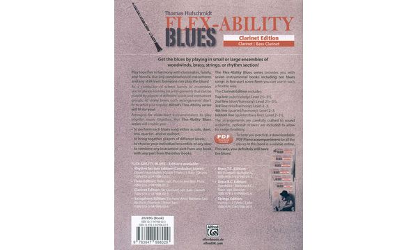 Flex-Ability Blues Quintet Quartet Clarinet Edition: 10 flexible Blues Arrangements for Clarinet Ensemble: Solo Duet Trio 