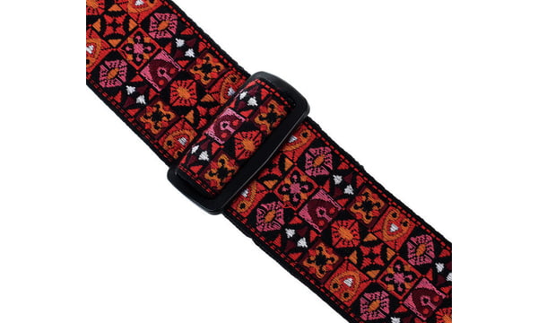 Red Fender/ Festival Guitar Strap