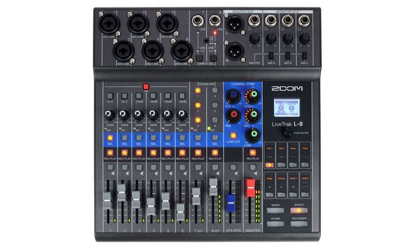 Zoom LiveTrak L-8