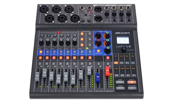 Zoom LiveTrak L-8