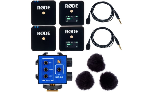 Rode Wireless GO Set Bk – Thomann Norway Rode Wireless GO – Thomann Norway