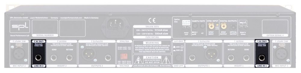 Line Output Line Output