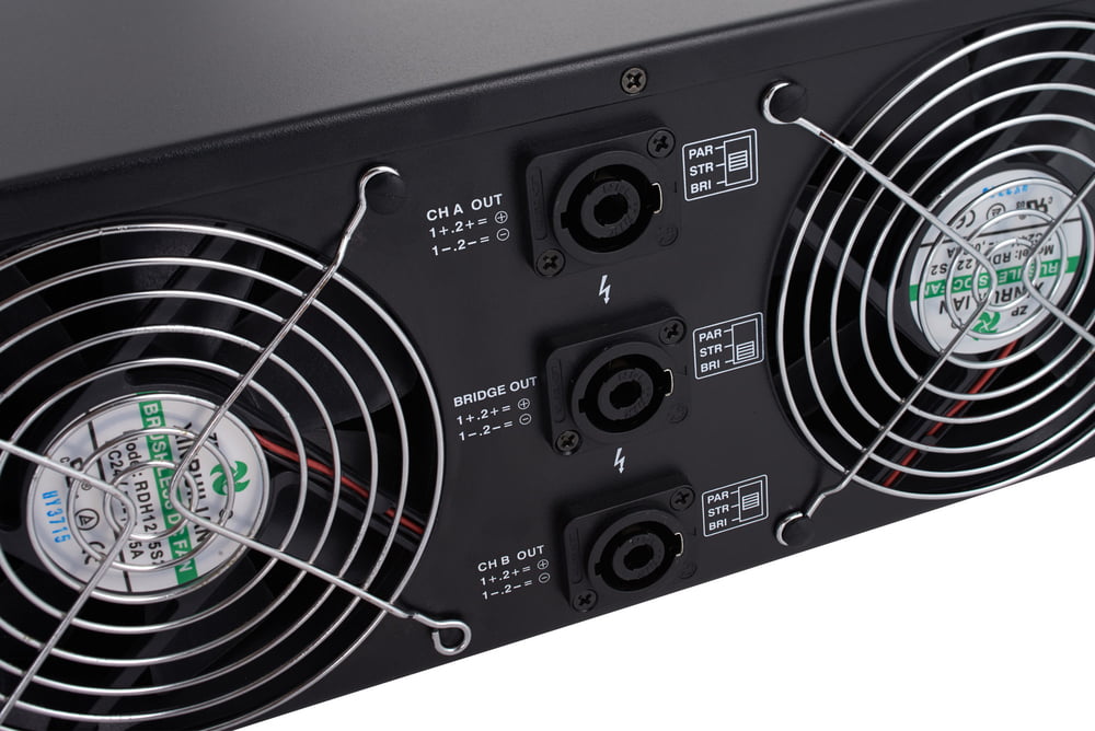 the t.amp Proline 3000 Endstufe the t.amp Proline 3000 Endstufe