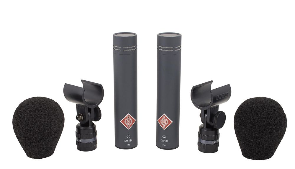 Neumann KM 184 small-diaphragm condenser mic pair