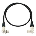 pro snake XLR Patch Angled/Angled 1m