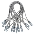 Stairville Spannfix Ø 4mm Grey 12 pcs