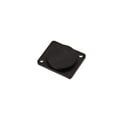 Adam Hall 7839 Plastic Blank Panel blk