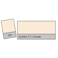 Lee Filter Roll 206 Q.C.T. Orange