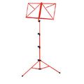 Startone Music Stand Red