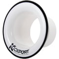 Kick Port Bass Drum Insert Booster White