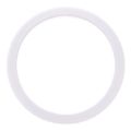 Bass Drum O's 5" White round HW5