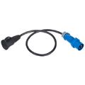Stairville CEE-Blue 16A Adapter EU Coupl.