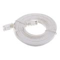 Lindy Cat6 Flach-Cable 3m White