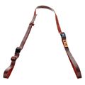 Uke Leash Half Leather Strap BR L