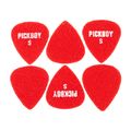 Pickboy Felt Raindrop Red Soft Pick S