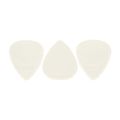 Wedgie Rubber Picks 3,1mm Soft 3erSet