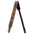 Minotaur Fleur de Lis Guitar Strap Sage