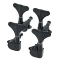 Harley Benton Parts Bass Tuners Set Black