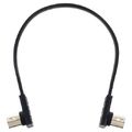 Rockboard Flat MIDI Cable 30cm Black
