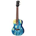 Luna Guitars Uke Starry Night Concert