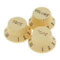 Fender Roadworn Strat Knobs WHT