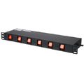 Showtec Socketstrip 19" 1U