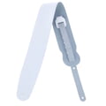Levys Leather Strap 3,5" WHT