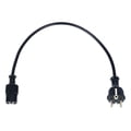 Stairville IEC Power Cable 0,5m BK