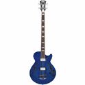 DAngelico Premier Bass Trans Blue