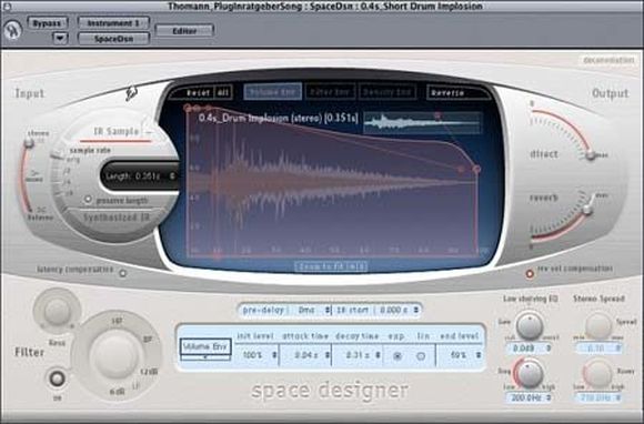 Logic Pros Spacedesigner