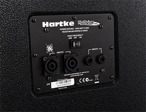 Anschlussfeld Hartke HX410 HyDrive