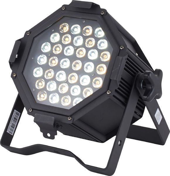 Stairville Octagon Theater CW/WW 36x 1Watt, colour temperature can be set from 2800 - 6400 Kelvin
