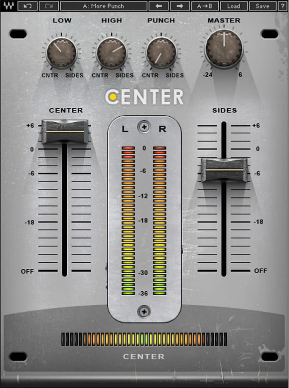 Waves Center – Stereo processing plug-in