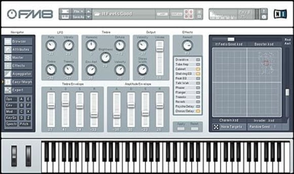 Native Instruments FM8 FM synthesizer software