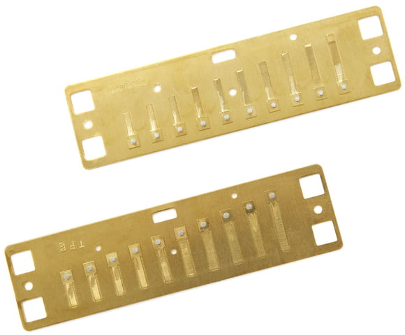 Richter diatonic reed plates