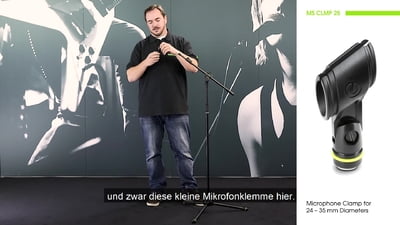 Gravity Microphone Clamp 25