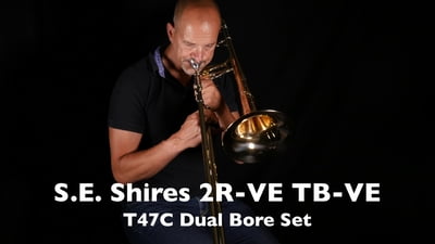 S.E. Shires 2R-VE Set Bb-/F- Tenorposaune
