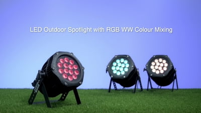 Varytec LED PAR TR1 14x8W RGB WW IP65