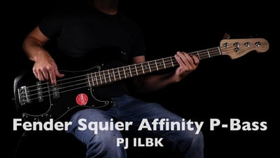 Fender Squier Affinity P-Bass PJ IL BK
